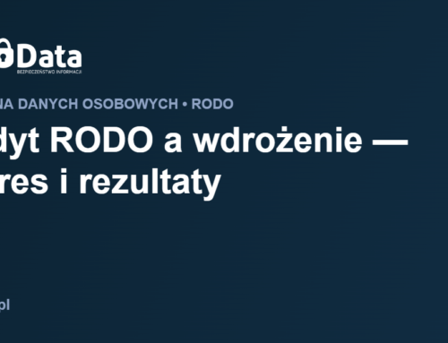 Audyt RODO a wdrożenie RODO — czym różnią się zakres i rezultaty?